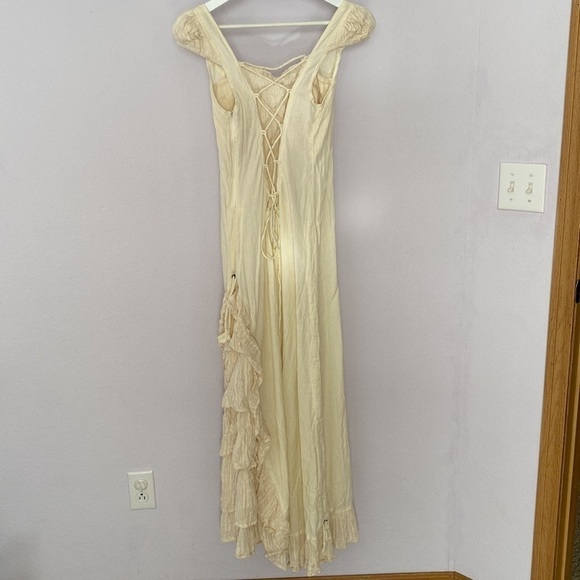 Timjan Design Off White Esmeralda Dress M - Picture 7 of 13